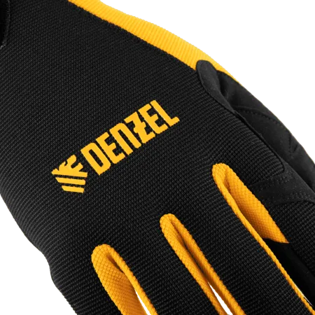 Перчатки универсальные DENZEL на липучке, размер 9