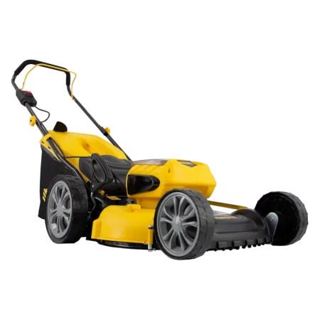 Газонокосилка аккумуляторная бесщеточная RLM450-36, Li-ion, 36 В, 4 Ач, 450 мм, травосборник 40 л Denzel