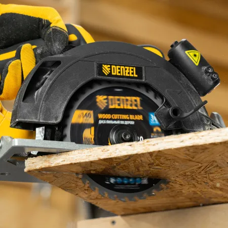 Пильный диск по дереву DENZEL ф140 х 20 мм, 36 зубов
