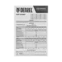Шнур сетевой Energy Series DENZEL, ПВС, 3 м, 3 x 1 мм, с неразборной вилкой, белый