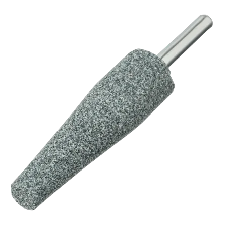 Шарошка абразивная DENZEL конус удлиненный, для дрели (ПШМ), 19 x 60 мм, хвостовик d6 мм, 63С