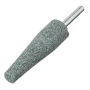 Шарошка абразивная DENZEL конус удлиненный, для дрели (ПШМ), 19 x 60 мм, хвостовик d6 мм, 63С