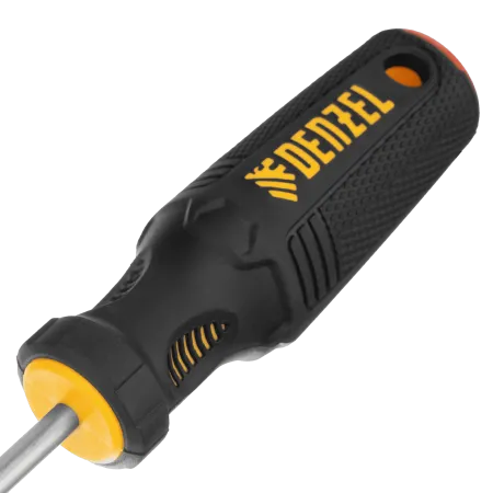 Отвертка DENZEL PH1х100 мм, CrV, трехкомпонентная рукоятка