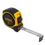 Рулетка DENZEL 8м х 25мм, двухкомп. корпус, магнитный обрезиненный зацеп