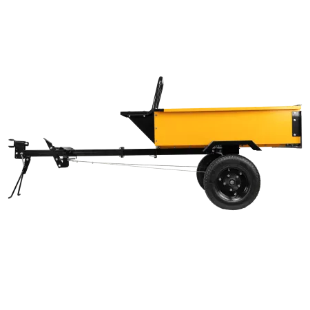 Прицеп для мотоблока DENZEL TT-500, оцинк., груз. 500 кг, рег. сцепка, колеса 4.00-10, в упаковке