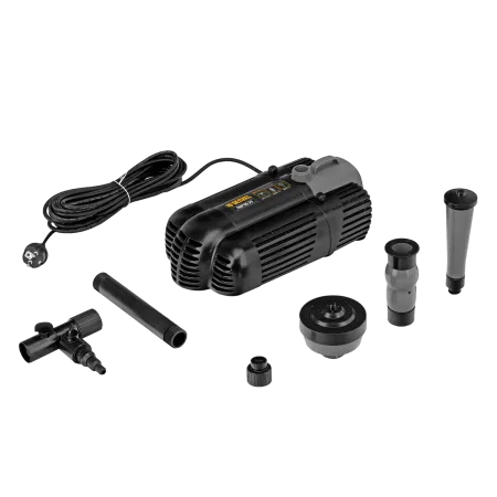 Насос фонтанный DENZEL FNP90-39, 92 Вт, подъем 3,9 м, 3200 л/ч, колокольчик/каскад/гейзер