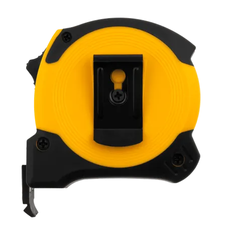 Рулетка DENZEL 5м х 25мм, двухкомп. корпус, магнитный обрезиненный зацеп