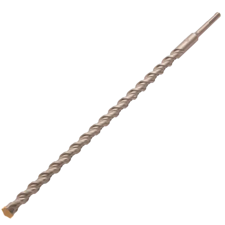 Бур по бетону DENZEL 705045, 18 x 460 мм, двойная спираль, три пылеотводящие кромки