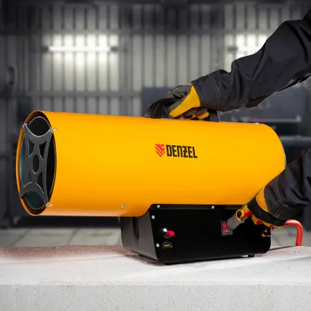 Газовая тепловая пушка DENZEL GHG-50, 50 кВт, 1400 м3/ч, пропан-бутан