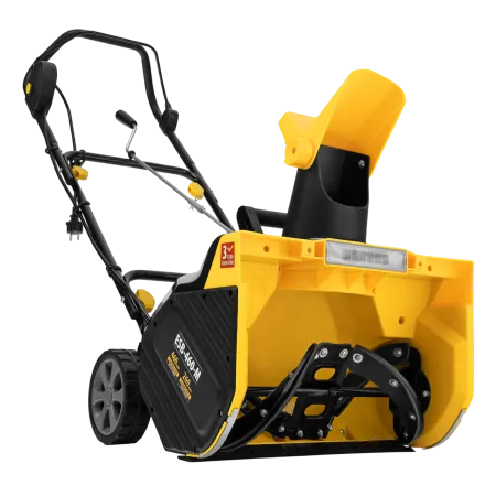 Снегоуборщик электрический DENZEL ESB-460-M, 1.8 кВт, металлический шнек, LED фара