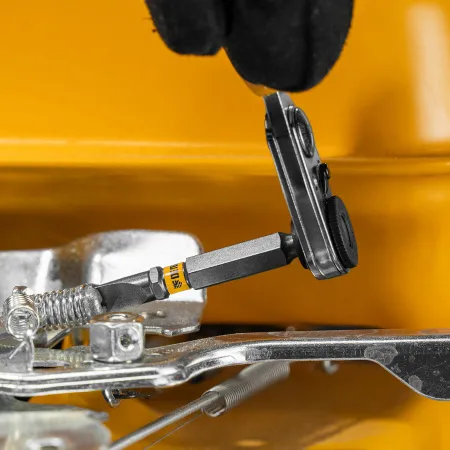 Бита DENZEL SL6,0х50, сталь S2, шестигранный профиль, 10 шт. Е 6,3