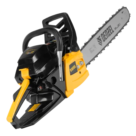 Пила цепная бензиновая DENZEL DGS-5820, шина 50 см, 4.1 л.с, шаг 0.325, 76 звеньев