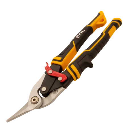 Ножницы по металлу DENZEL 78372, 270 мм, прямой и левый рез, сталь СrMo