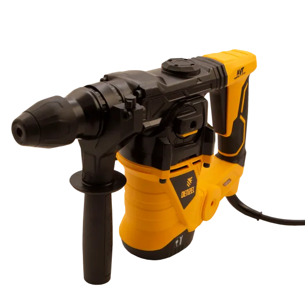Перфоратор электрический DENZEL RHV-1250-30, SDS-plus, 1250 Вт, 5 Дж, 3 плюс 1 режим
