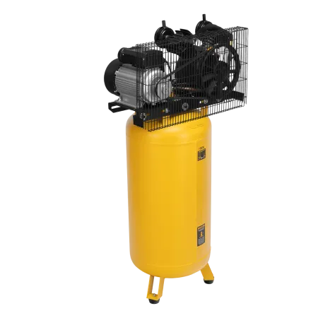 Компрессор воздушный DENZEL BCV2200/100V, 2.3 кВт, ременный привод, 100 литров, 440 л/мин