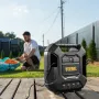 Компрессор воздушный DENZEL DL1100, 1.1 кВт, 180 л/мин, с набором аксессуаров