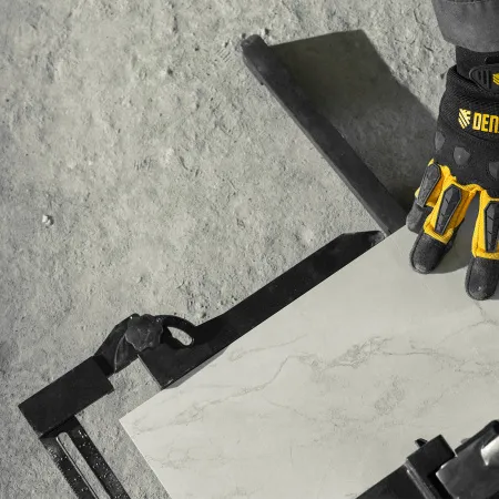 Плиткорез рельсовый DENZEL 1200х16мм, каретка на подш., стальная станина, усил. рукоятка-пенал