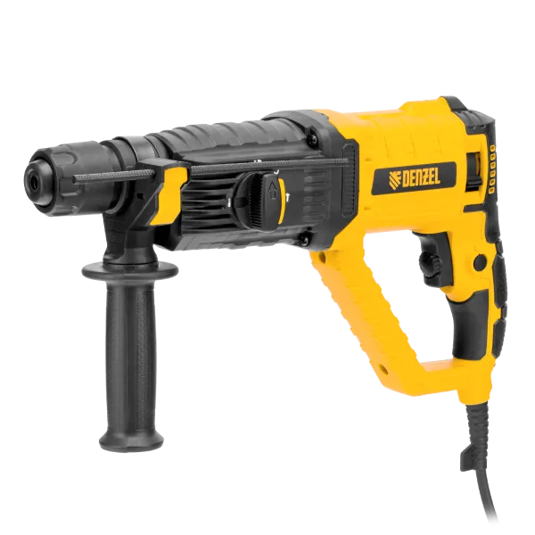 Перфоратор электрический DENZEL RHB-1050-30, SDS-plus, 1050 Вт, 3,4 Дж, 4 реж.
