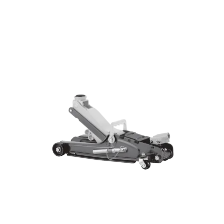 Домкрат гидравлический подкатной с фиксатором DENZEL 2,5 т, 85-385 мм