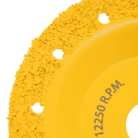 Чашка твердосплавная зачистная DENZEL, 125 мм, Плоская, среднее зерно #16