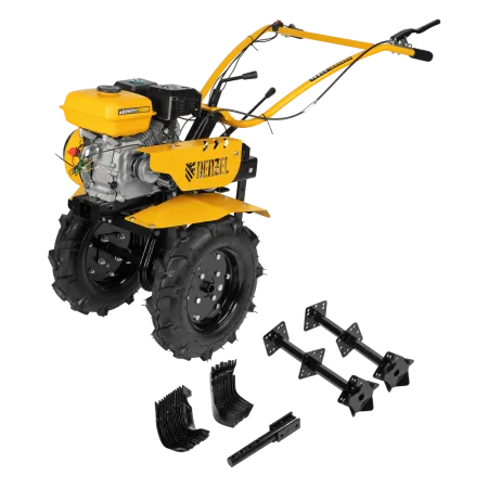 Мотоблок DENZEL DPT-270, 7 л.с, ременное сцепление,  фрез 3 x 4, ШОМ, передачи 2В/1Н