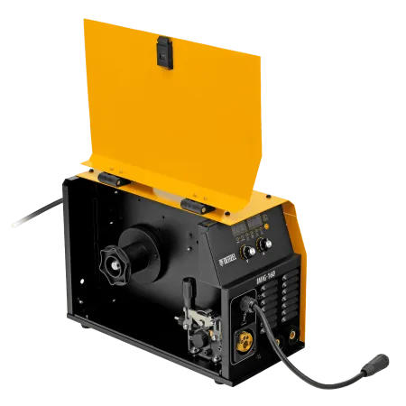 Аппарат инвертор. полуавтомат. cварки DENZEL IMIG-160 Synergy, 160 А, ПВ 60%, катушка 5 кг