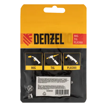 Подающий ролик DENZEL V профиль под стальную проволоку 0,8-1мм, 2 шт