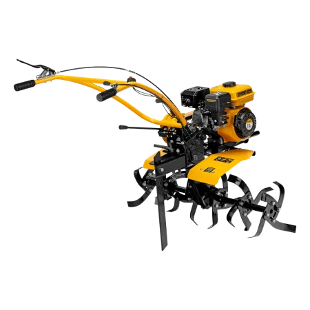 Мотоблок DENZEL DPT-270S, 7 л.с., ремен.сцеп, фрез 3х4, ШОМ, передачи 2В/1Н