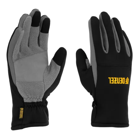 Перчатки универсальные DENZEL, искусственный мех, работа с сенсорным экраном, размер 9