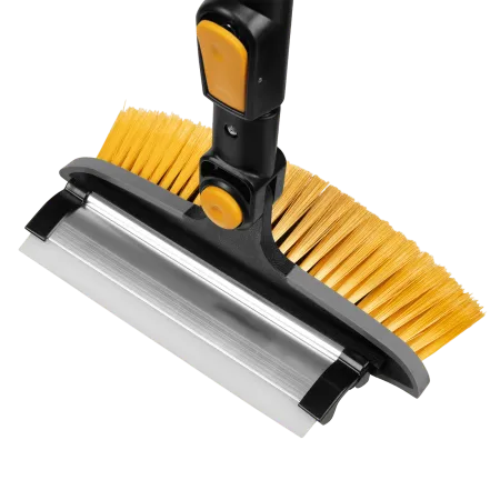Щетка-сметка со скребком DENZEL телескоп, поворотная голова, водосгон 950-1320 мм