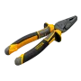 Плоскогубцы комбинированные DENZEL 180 мм, трехкомпонентные рукоятки