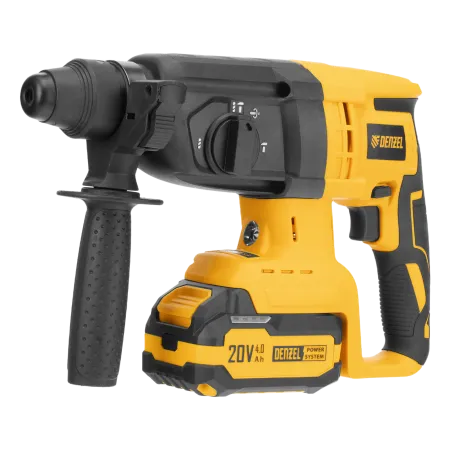 Перфоратор аккумуляторный бесщет. DENZEL RHH-BL-20-28, 3 Дж, Li-Ion, 20 В