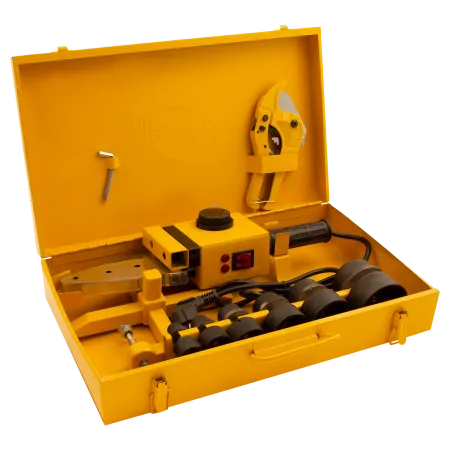 Аппарат для сварки пластиковых труб DENZEL DWP-1500, 1500 Вт, 260-300 град, 20-63 мм