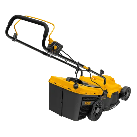 Газонокосилка электрическая DENZEL GM-1300, 1300 Вт, шир. 32 см, 5 уров., травосб. 35 л