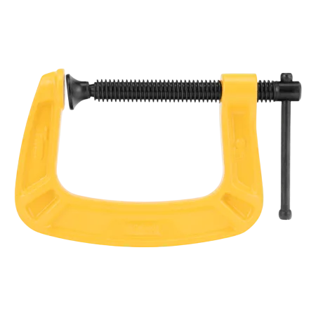 Струбцина DENZEL G-образная, усиленная, 75 мм