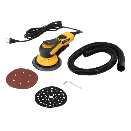 Машина шлифовальная орбитальная бесщет DENZEL OS-150-BL, 350 Вт, 4000-10000 об/мин