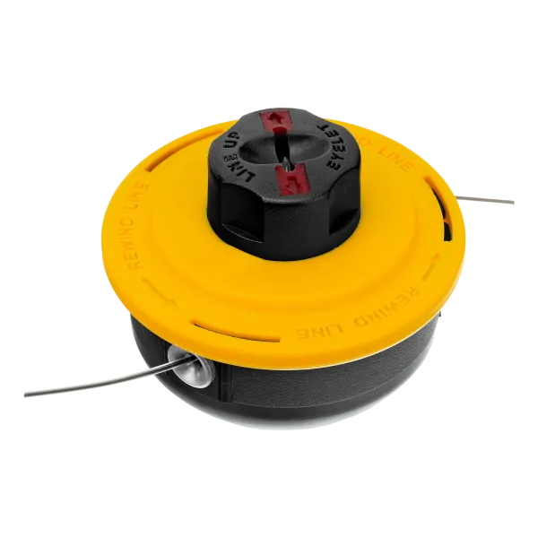 Катушка для триммера DENZEL 96324 полуавтомат, легкая заправка лески, M8 x 1.25, винт M8-M8