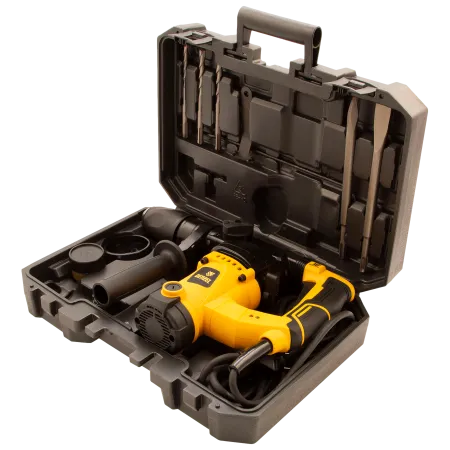 Перфоратор электрический DENZEL RHV-1100-26, SDS-plus, 1100 Вт, 4 Дж, 3 режима