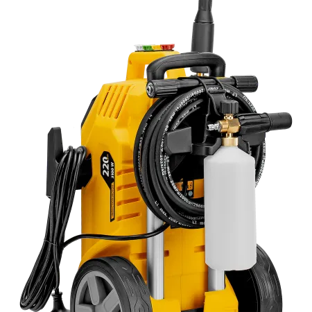 Моечная машина высокого давления DENZEL K 90 Power, 3100 Вт, 220 бар, 600 л/ч, асинх. двигатель
