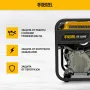 Генератор инверторный DENZEL GK-2200iF, 2,2 кВт, 230 В, ручной старт