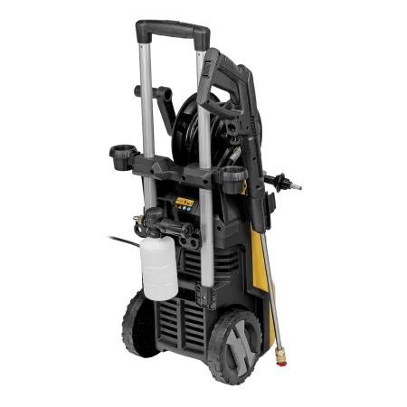 Моечная машина высокого давления DENZEL R-180iD, 2000 Вт, 180 бар, 420 л/ч, асинхронный двигатель, с барабаном