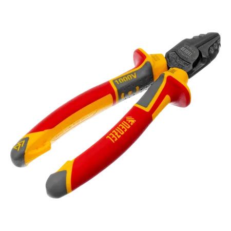 Бокорезы DENZEL диэлектрические рукоятки, до 1000 В, трехкомпонентные рукоятки, 160 мм