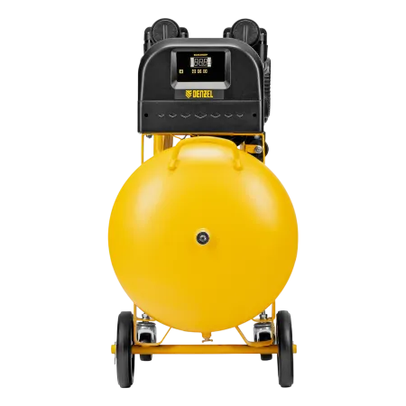 Компрессор безмасл. малошумн. DENZEL DLP-4500/150, 4,5 кВт, 3х1,5 кВт,150 л, 2850 об/мин,750 л/мин