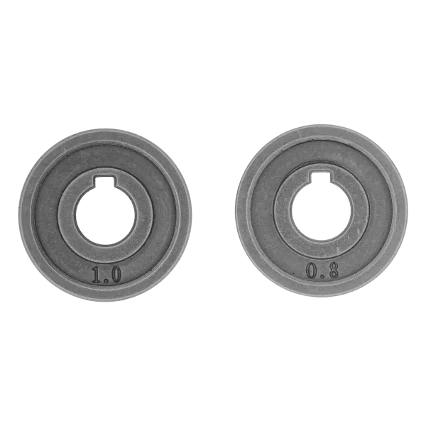 Подающий ролик DENZEL зубчатый профиль под флюсовую проволоку 0,8-1мм, 2 шт