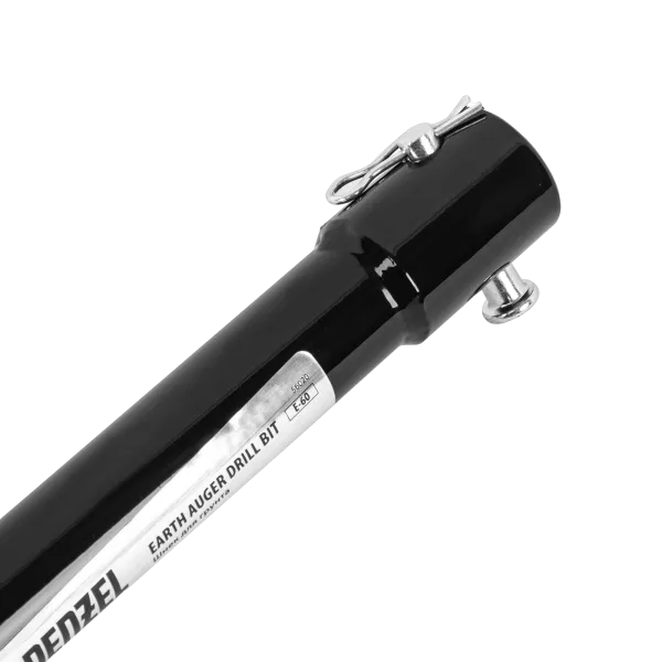 Шнек для грунта DENZEL E-60, диаметр 60 мм, длина 800 мм,соединение 20 мм, несъемный нож