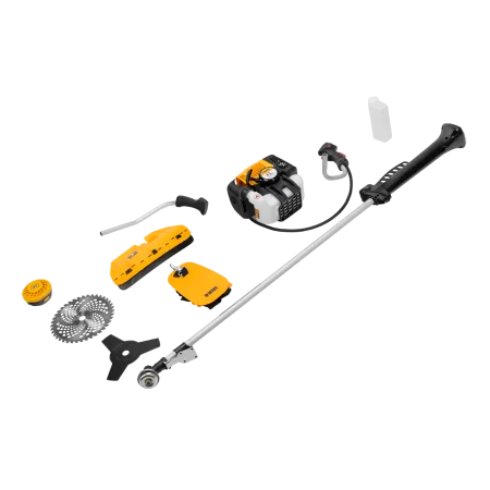 Триммер бензиновый DENZEL DGT-43-PRO, анти-вибро, 43 см3, неразъемная штанга