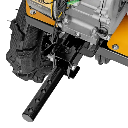 Мотоблок DENZEL DPT-370S, 7 л.с., ремен.сцеп, фрез 3х4, ШОМ, передачи 3В/1Н