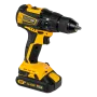 Аккумуляторная дрель-шуруповерт DENZEL BLDL-IB-18-02, 18 В, 2 x 2 Ач