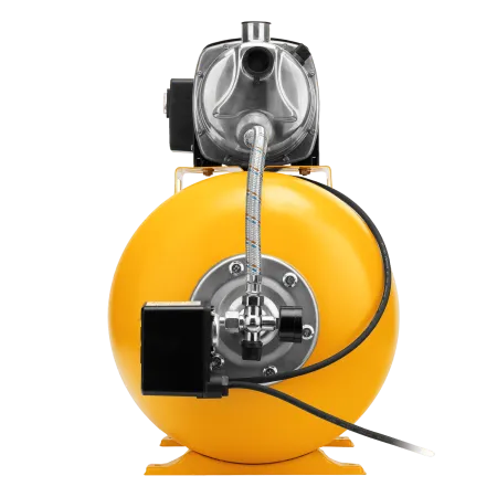 Насосная станция DENZEL PSL1100X, 1100 Вт, 3600 л/ч, ресивер 50 л, подъем 45 м, нержавейка