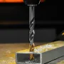 Сверло спиральное по металлу DENZEL 11 x 142 мм, Р6М5, Golden Tip 